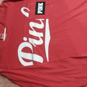 Pink long sleeve tee